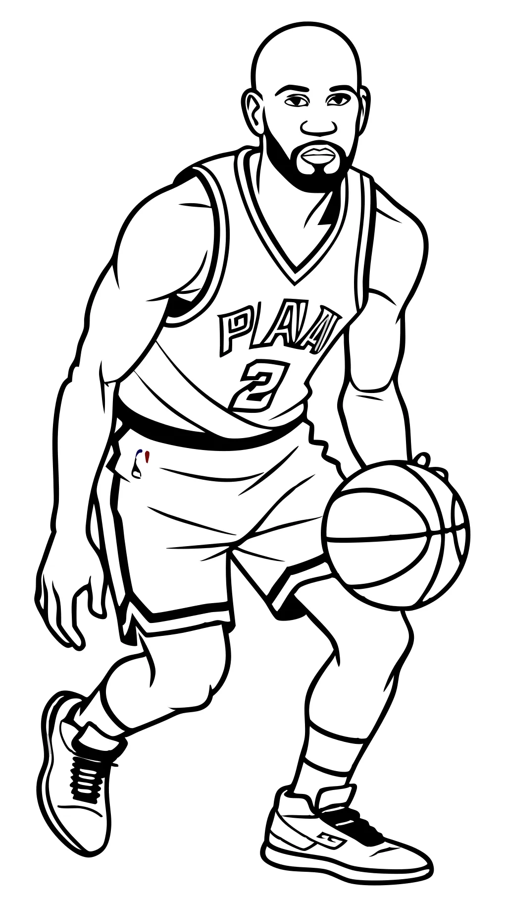 coloring pages nba